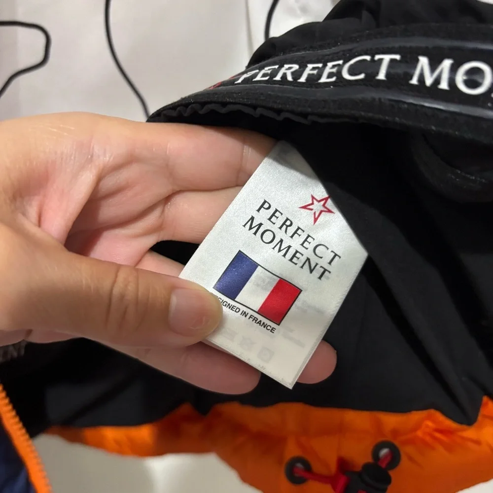 Perfect Moment orange and blue puffer Size Youth 14